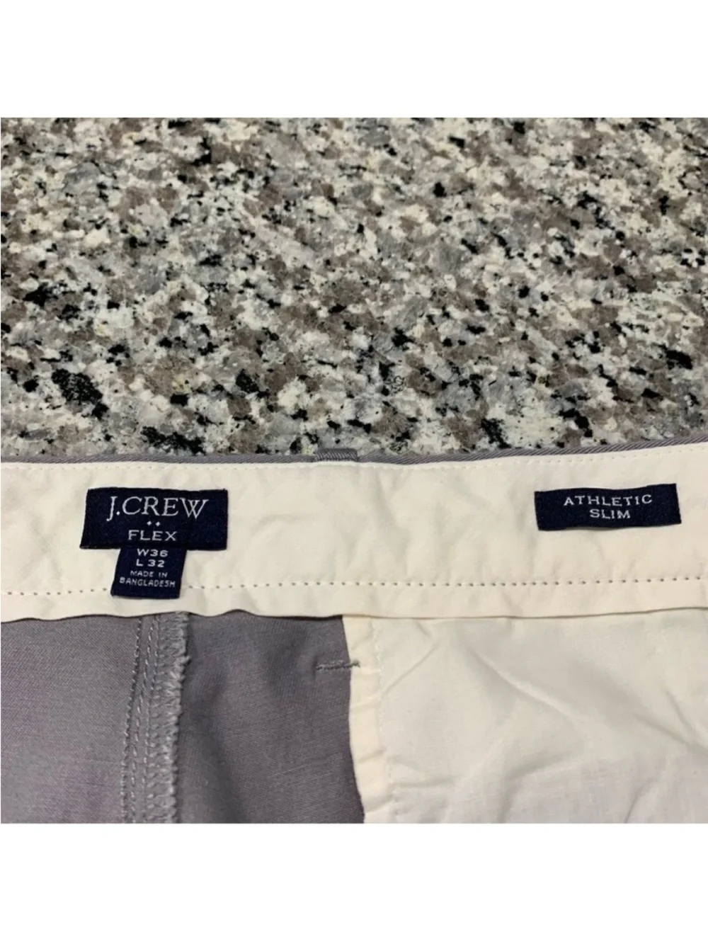 J Crew Pants 36 Athletic Gray
